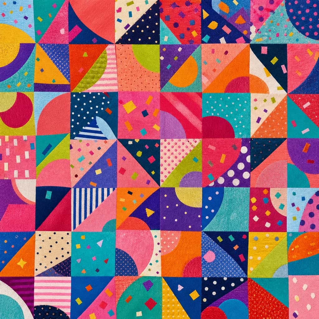 Thumbnail for Playful Geometric Pattern
