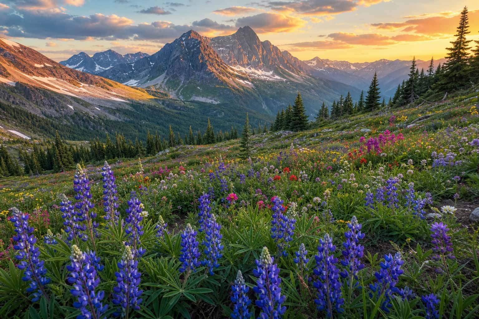 Thumbnail for Alpine Flower Meadow