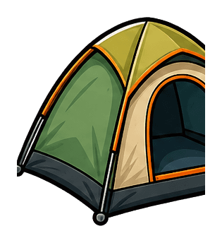 Thumbnail for Camping Sticker