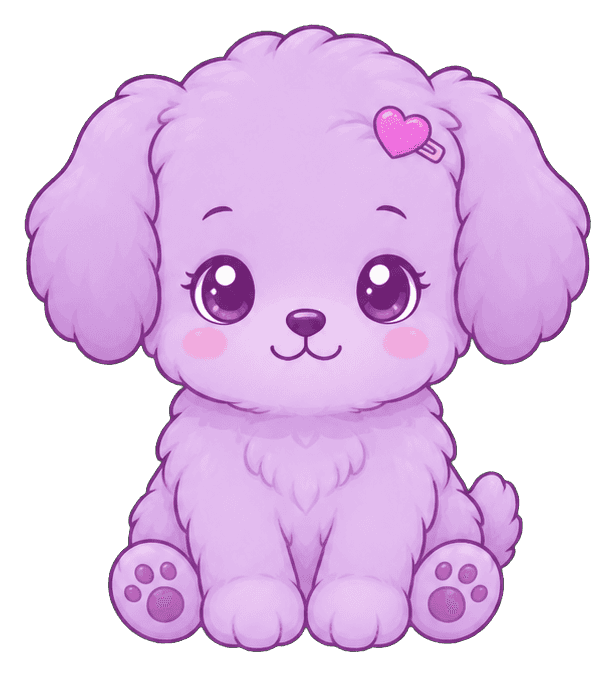 Thumbnail for Cute Girly Kawaii Sticker