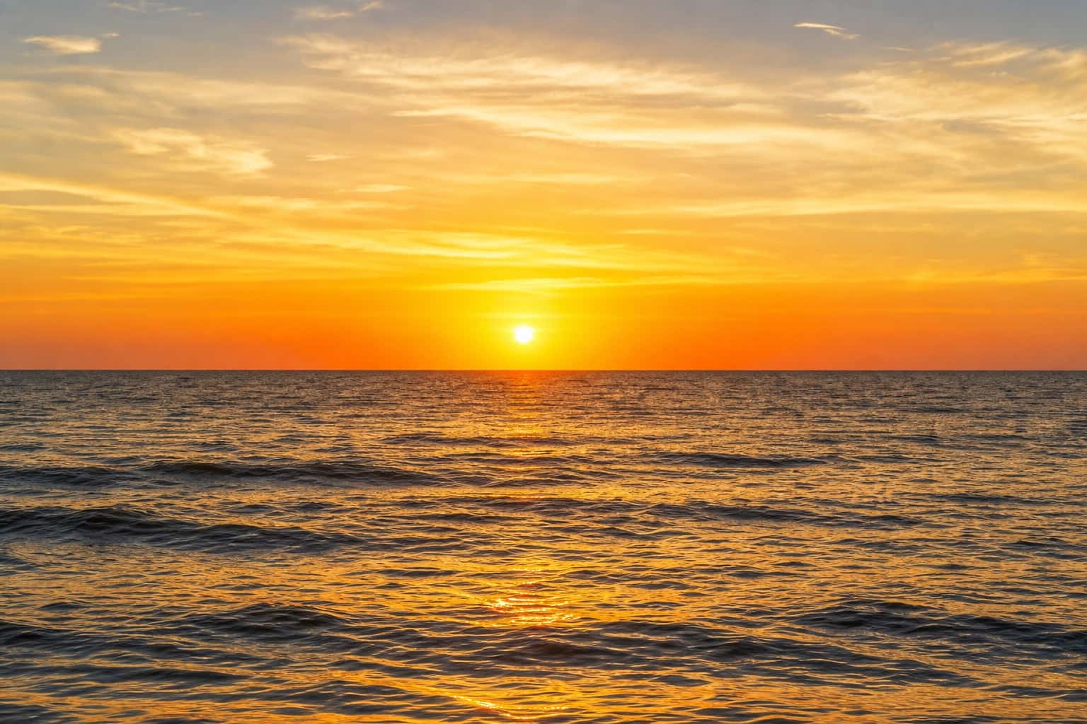 Thumbnail for Ocean Sunset Background