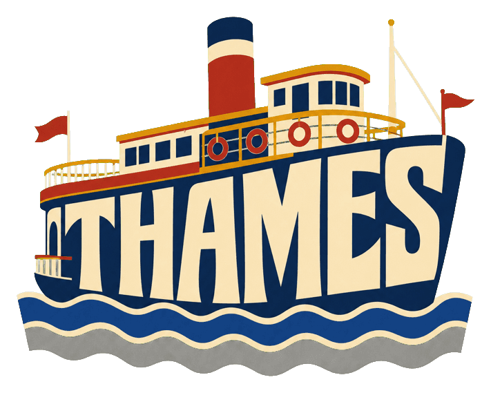 Thumbnail for London Illustrated Text Sticker