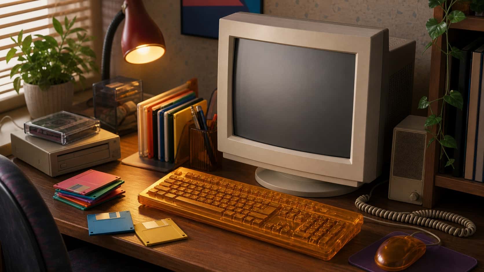 Thumbnail for Retro Tech Background