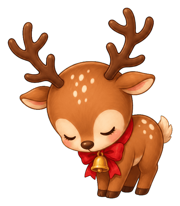 Thumbnail for Reindeer Sticker