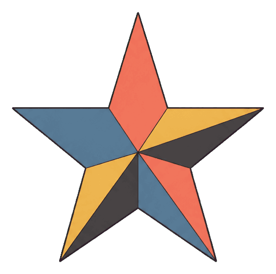 Thumbnail for Star Design Sticker