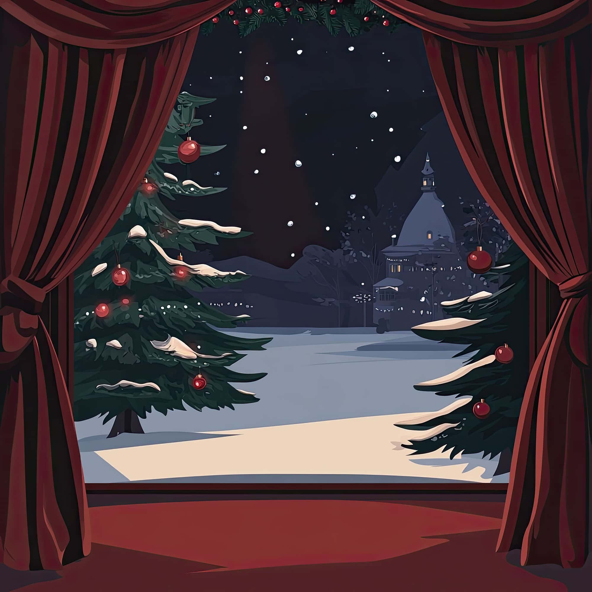 Thumbnail for Christmas Backdrop