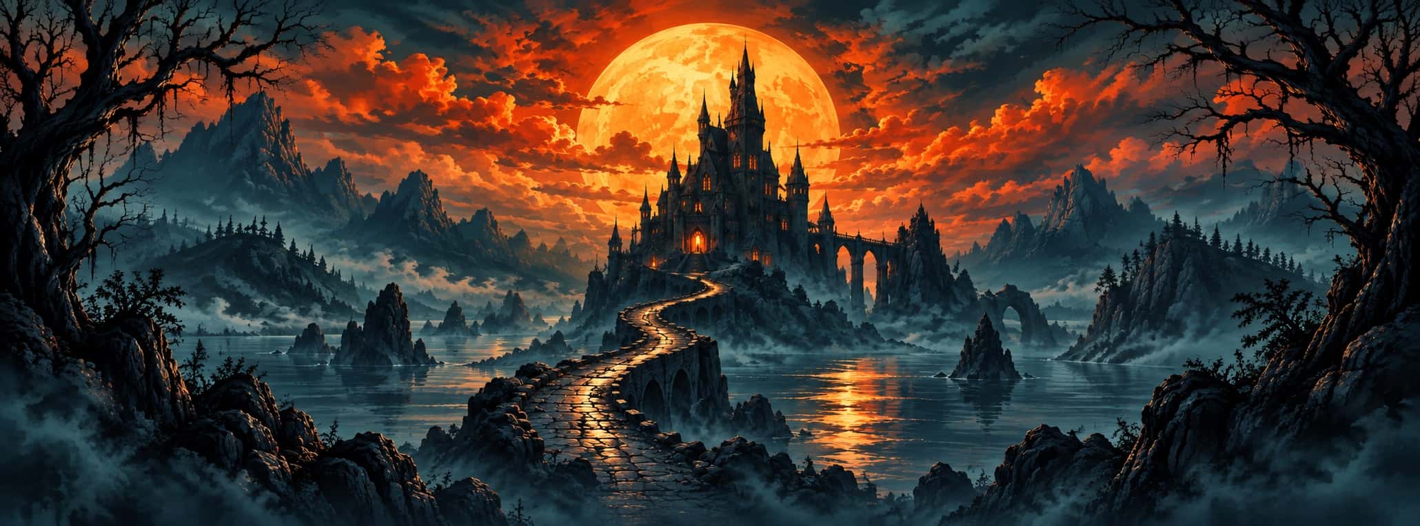 Thumbnail for Haunted Castle Background