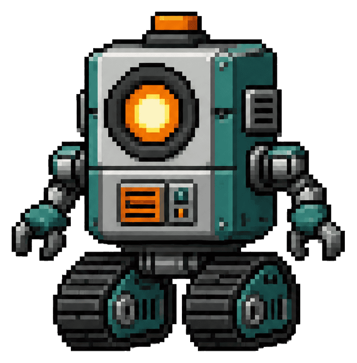Thumbnail for Vintage Video Game Sprite Sticker