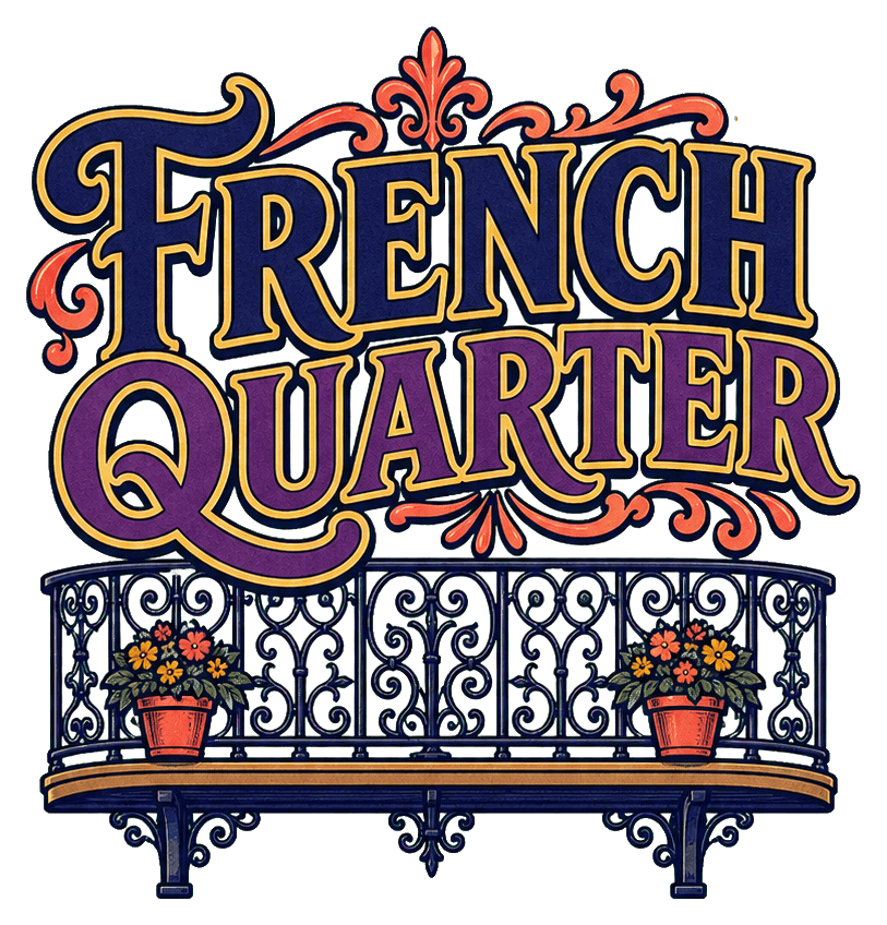 Thumbnail for New Orleans Illustrated Text Sticker