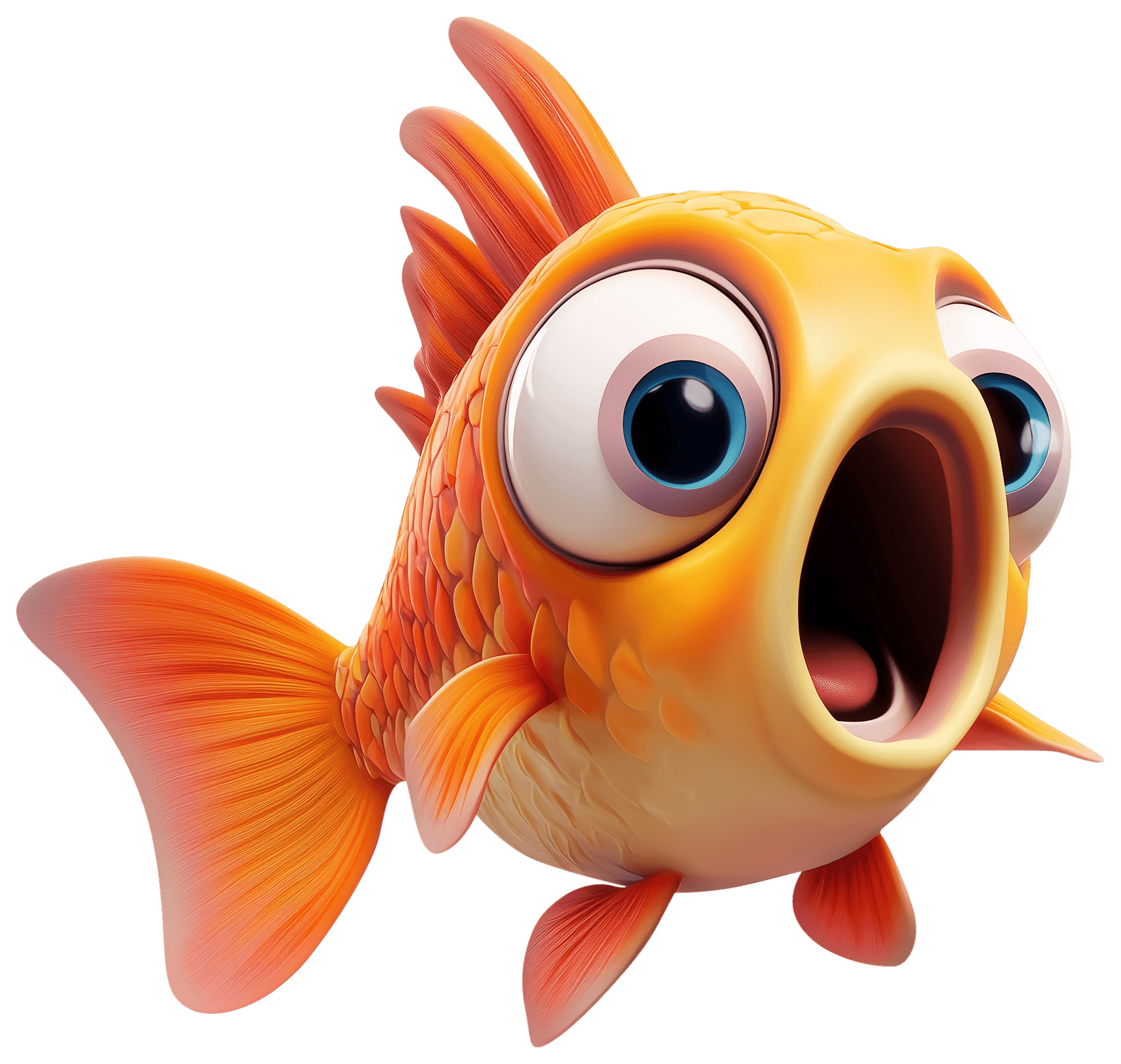 Thumbnail for Goldfish Sticker
