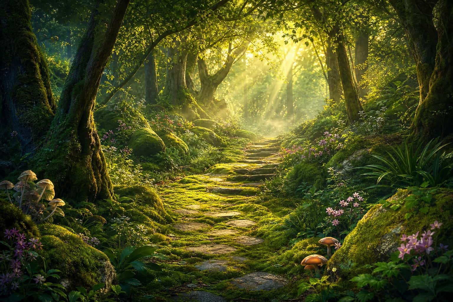 Thumbnail for Enchanted Forest Scenery
