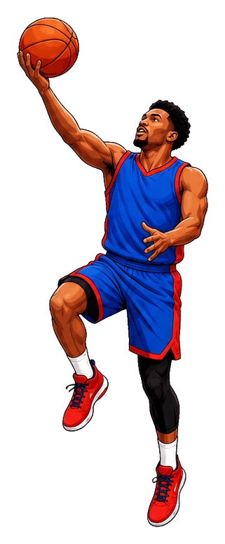 Thumbnail for Basketball Player Sticker