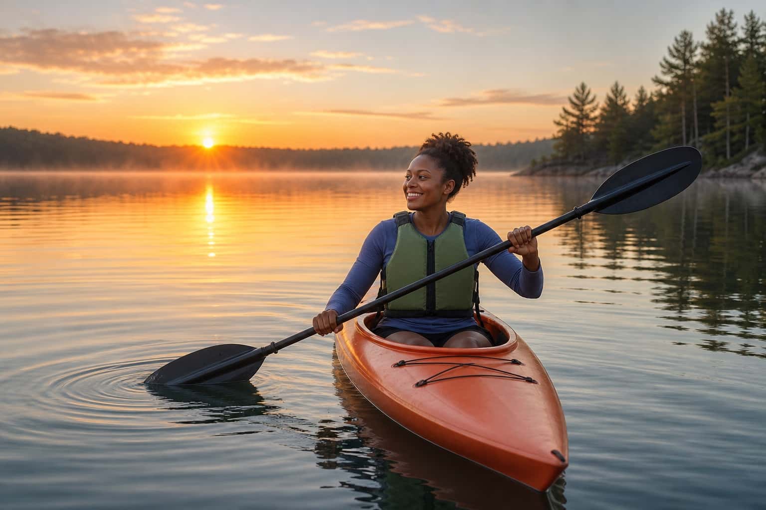 Thumbnail for Kayaking Background