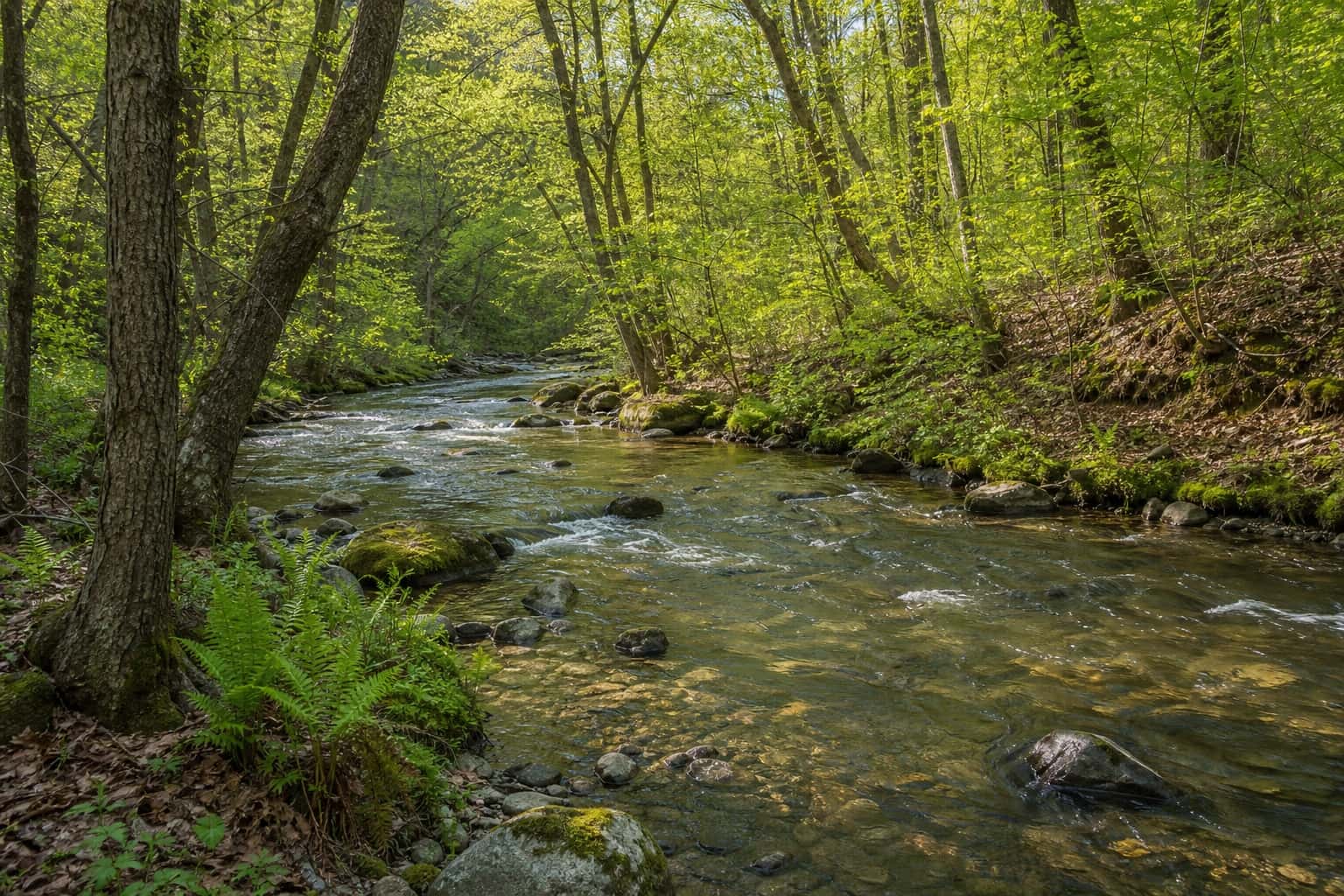 Thumbnail for Forest Creek Background