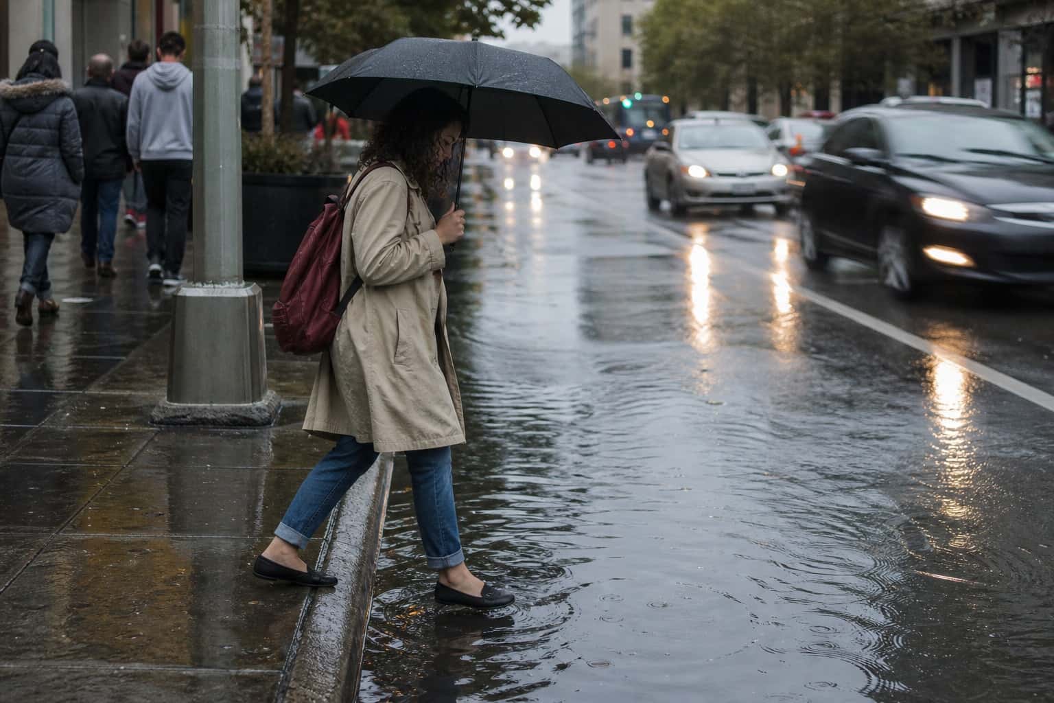 Thumbnail for Rainy Sidewalk Stories