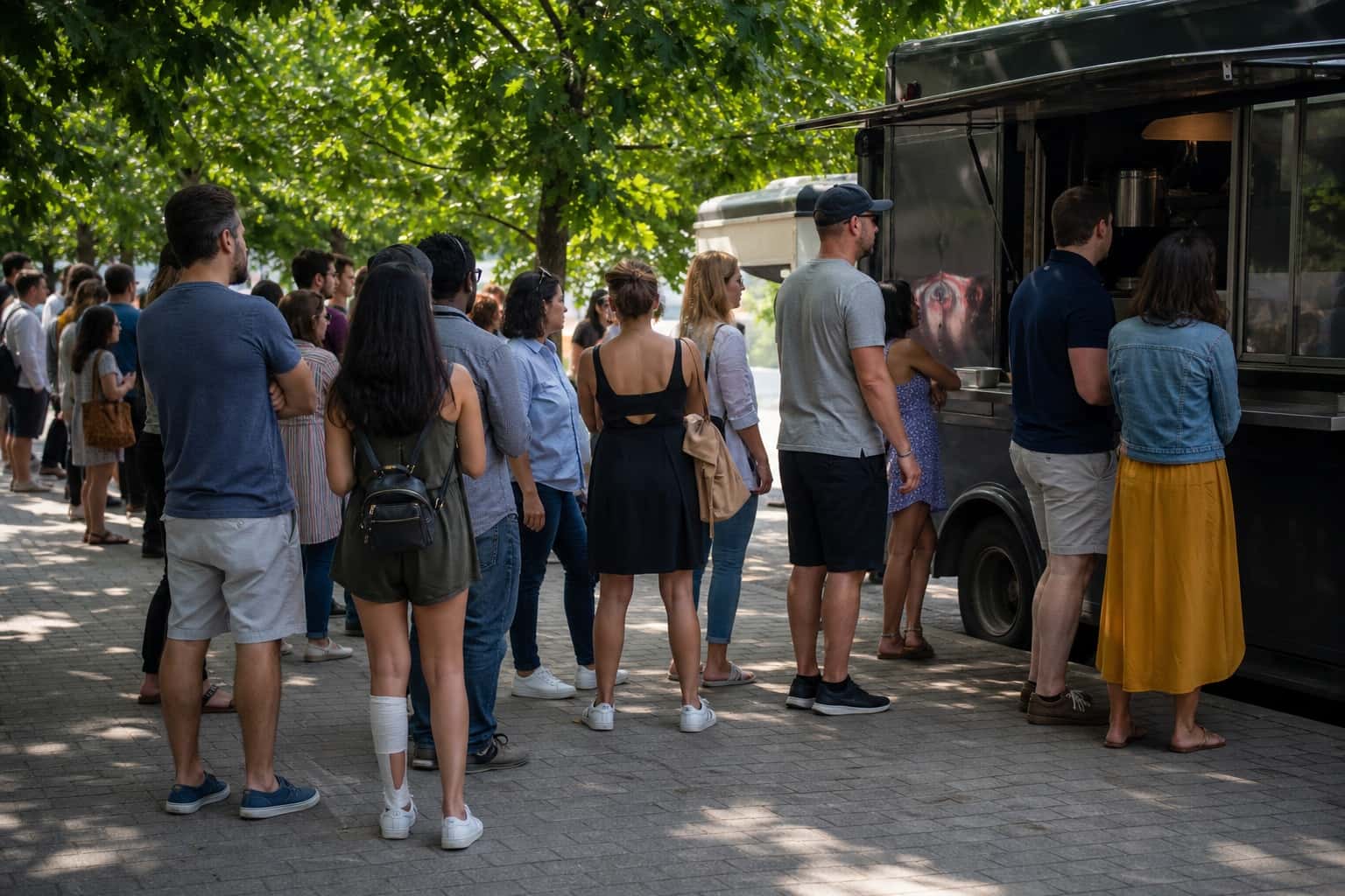 Thumbnail for Food Truck Queue