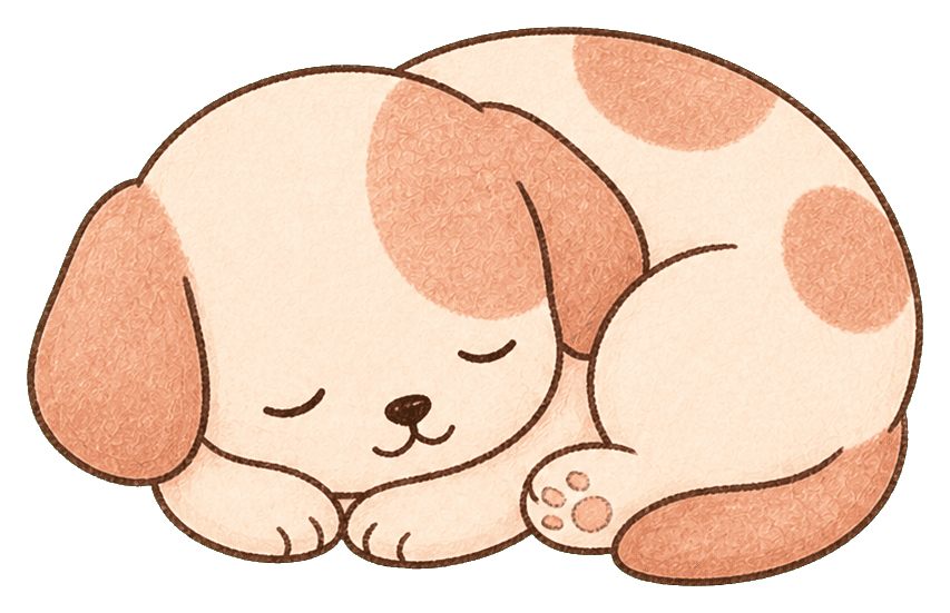 Thumbnail for Kawaii Puppy Sticker