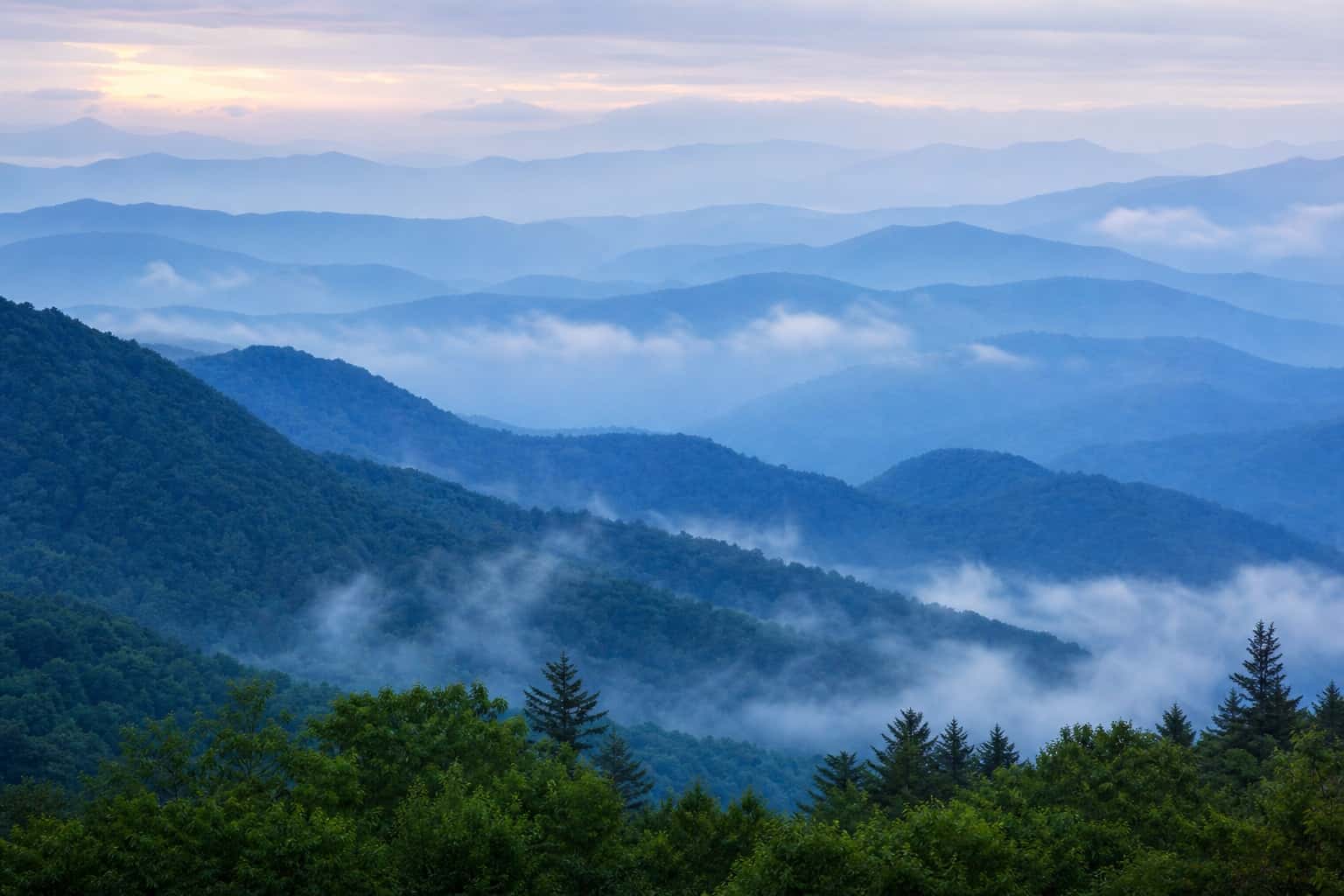 Thumbnail for Misty Mountain Landscape