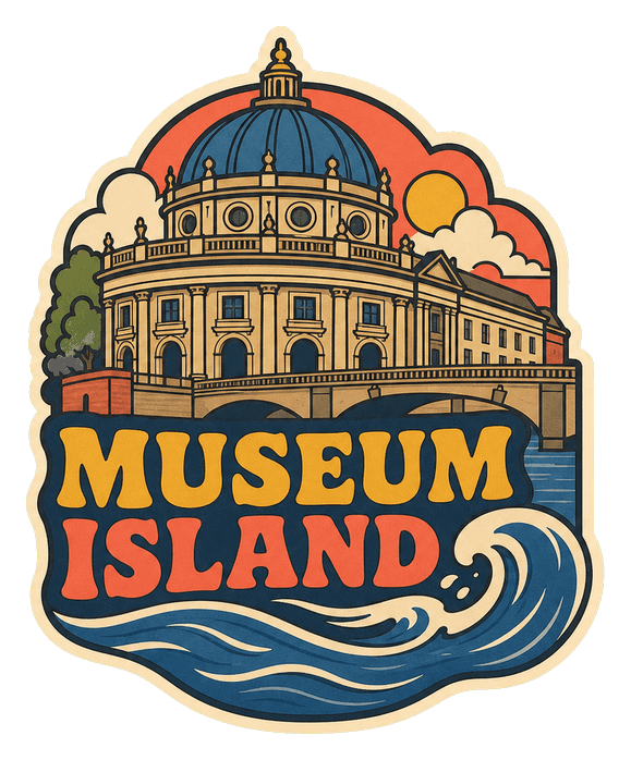 Thumbnail for Berlin Illustrated Text Sticker