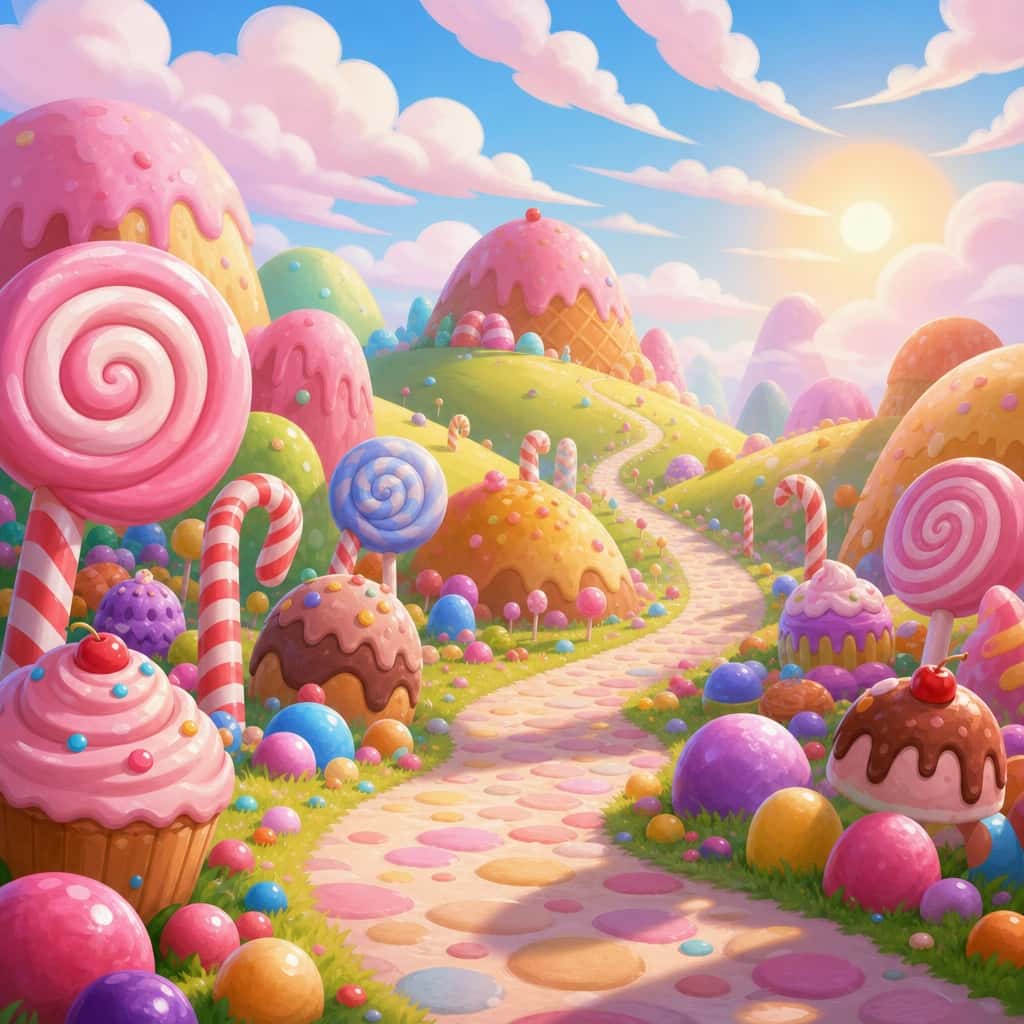 Thumbnail for Cartoon Pastel Backdrop