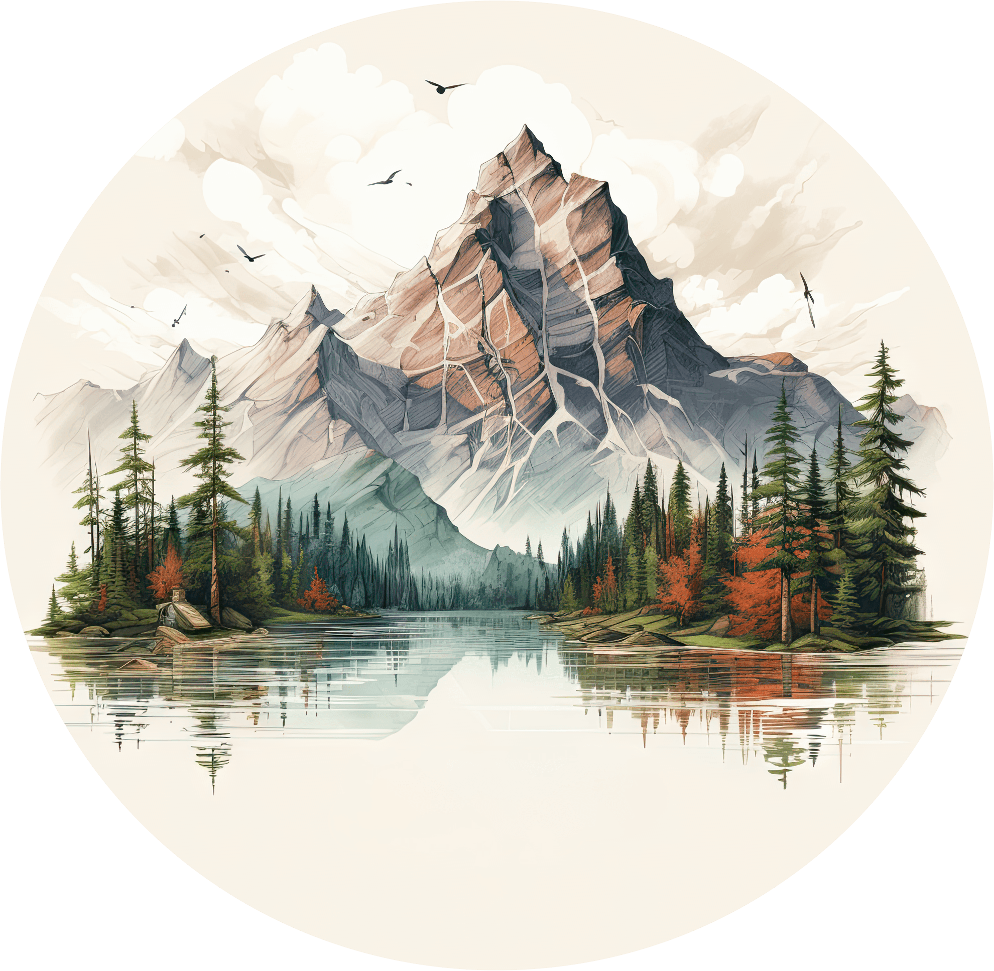 Thumbnail for Mountain Logo Designs