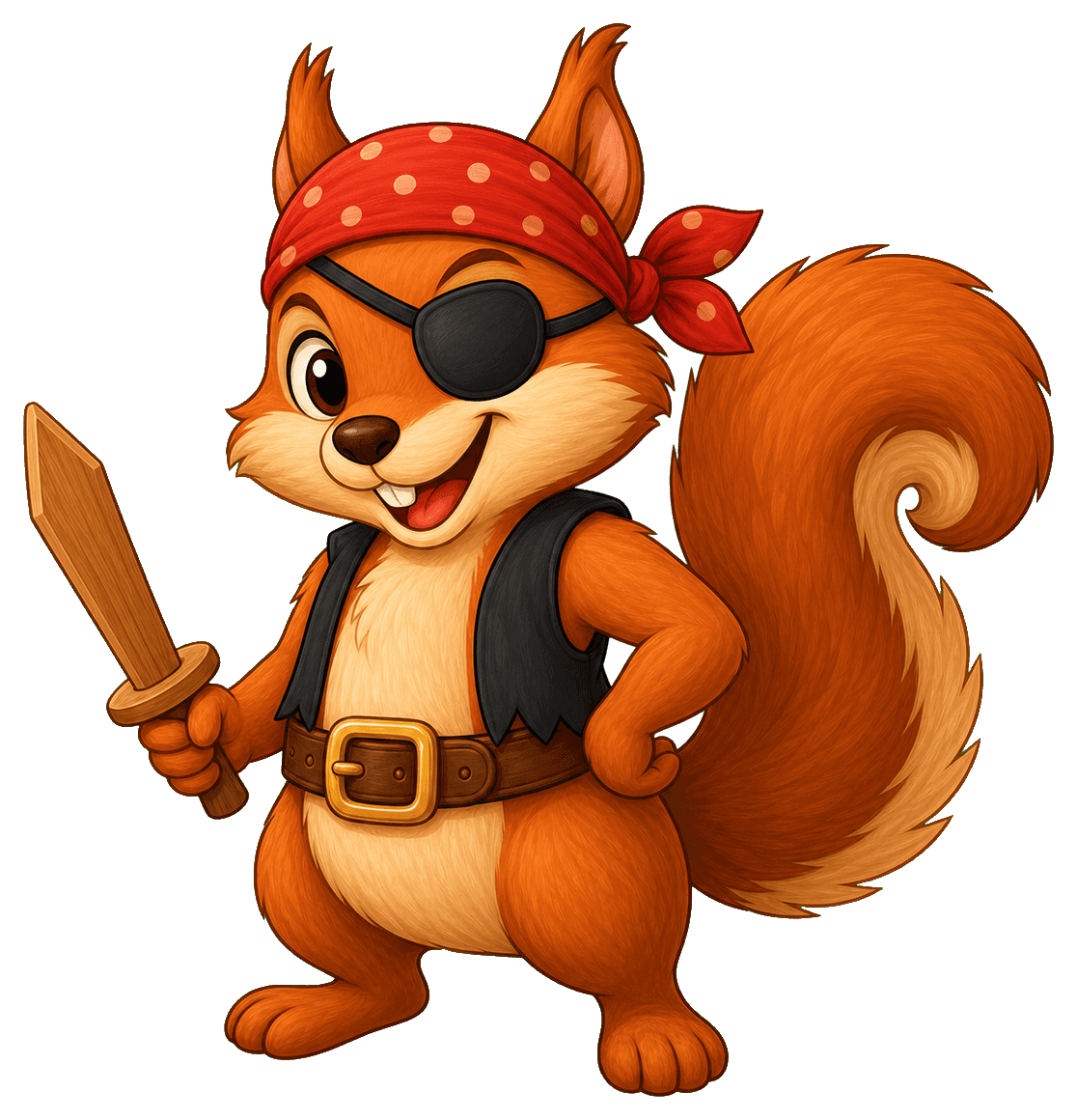 Thumbnail for Squirrel Sticker
