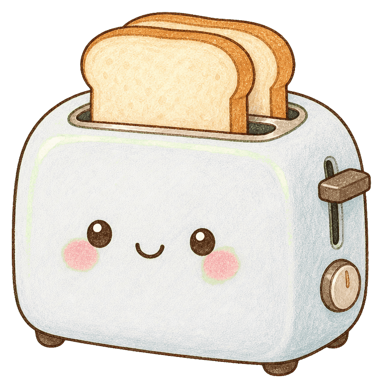 Thumbnail for Kawaii Household Object Sticker