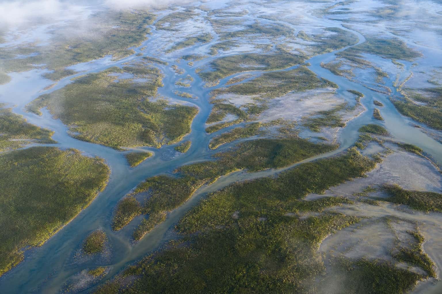 Thumbnail for River Delta Aerial Background