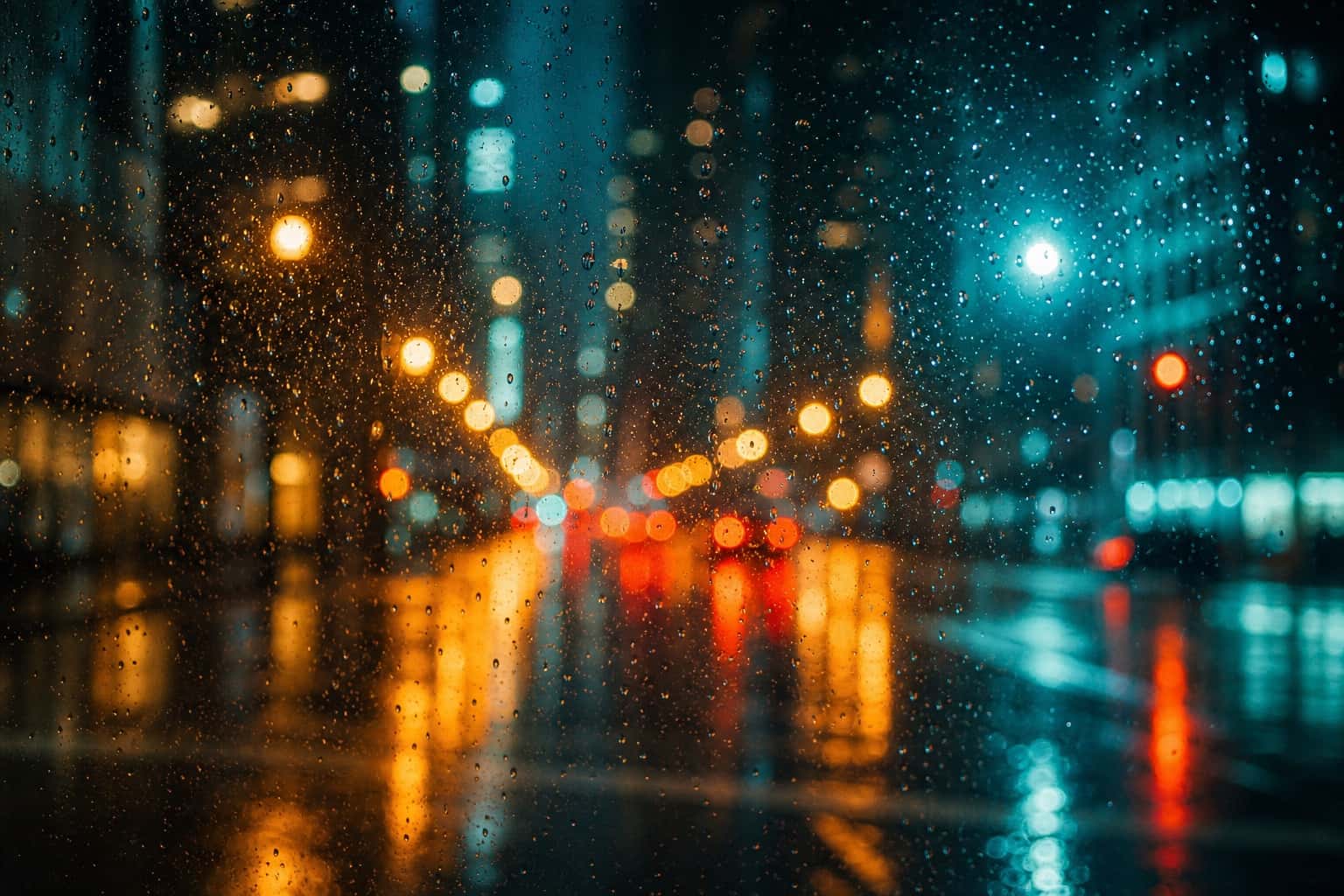 Thumbnail for Night City Bokeh Background
