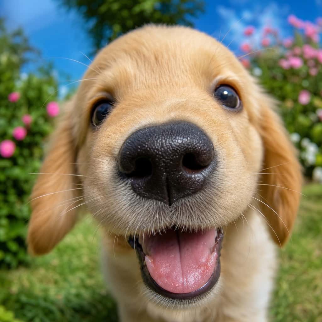 Thumbnail for Funny Dog Closeup