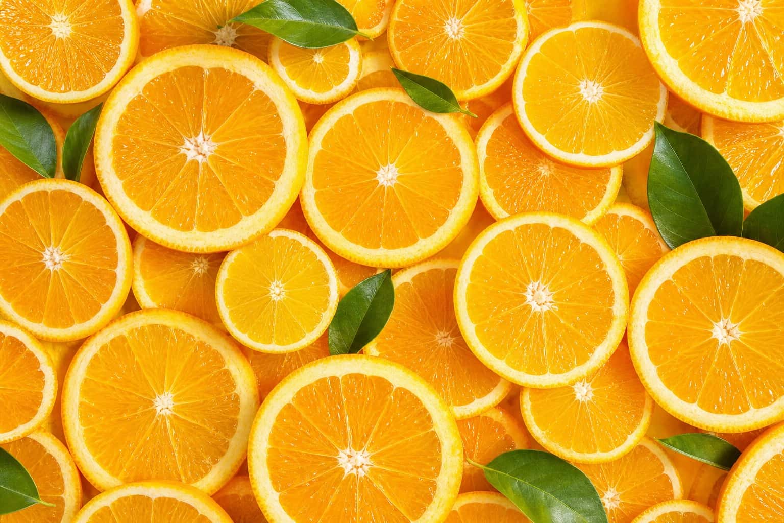 Thumbnail for Citrus Slice Flatlay Background