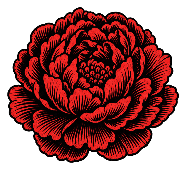 Thumbnail for Peony Sticker