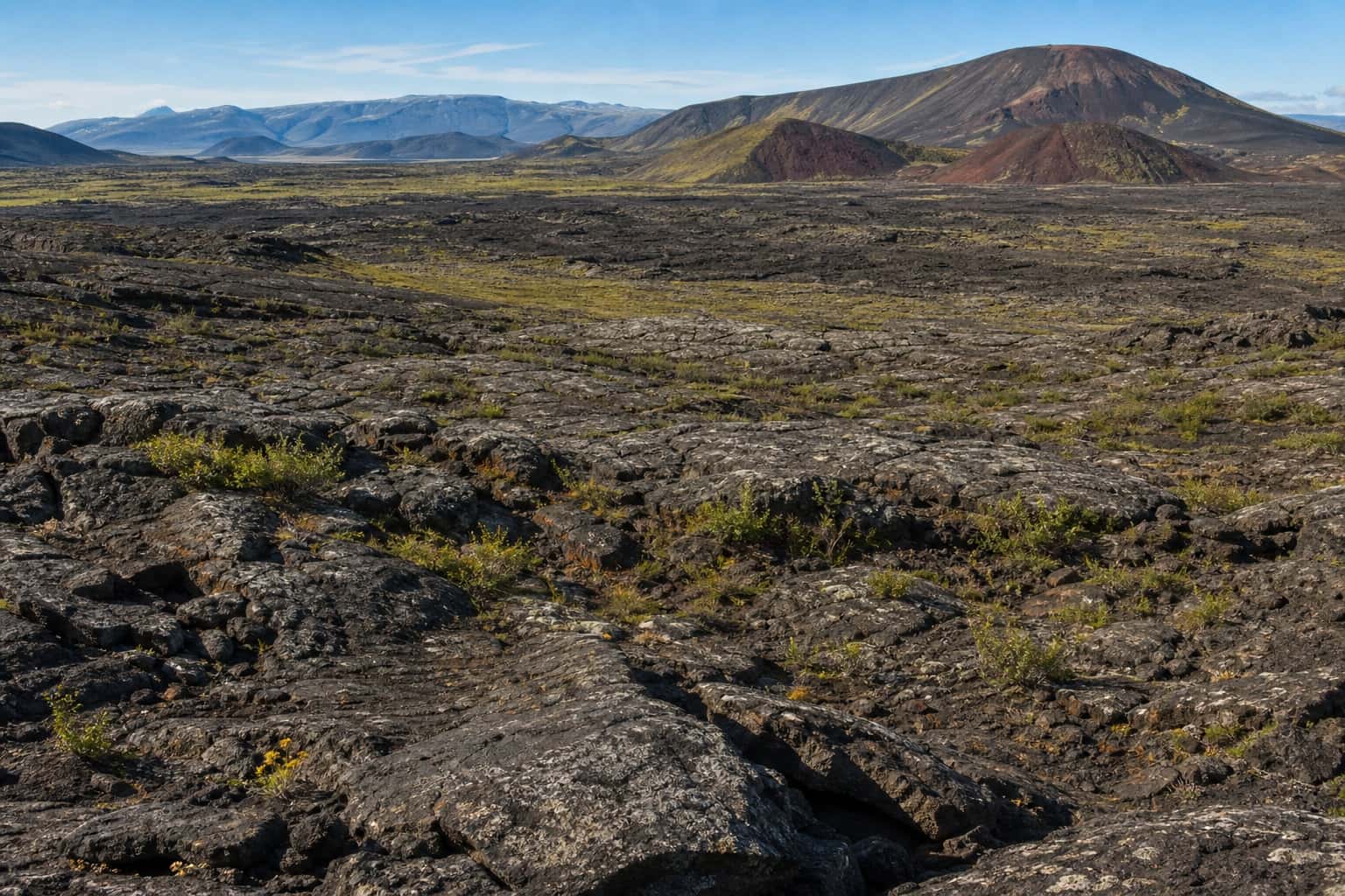Thumbnail for Volcanic Landscape Background