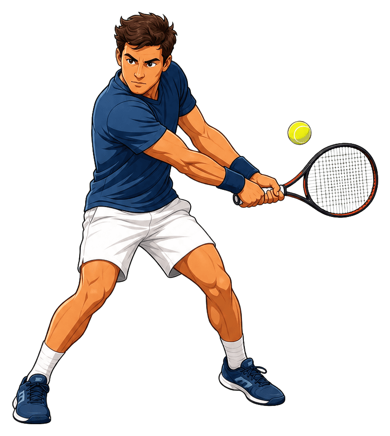 Thumbnail for Tennis Player Sticker