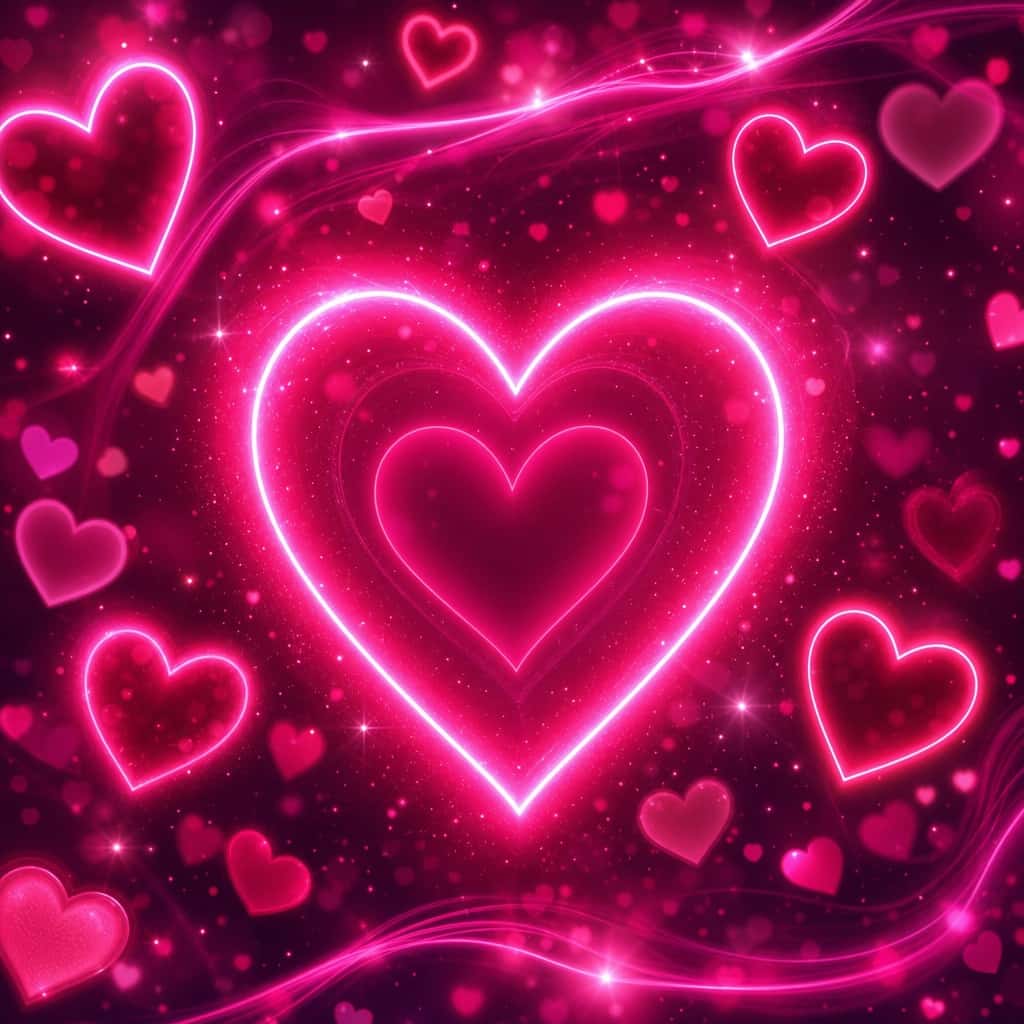 Thumbnail for Neon Love Hearts