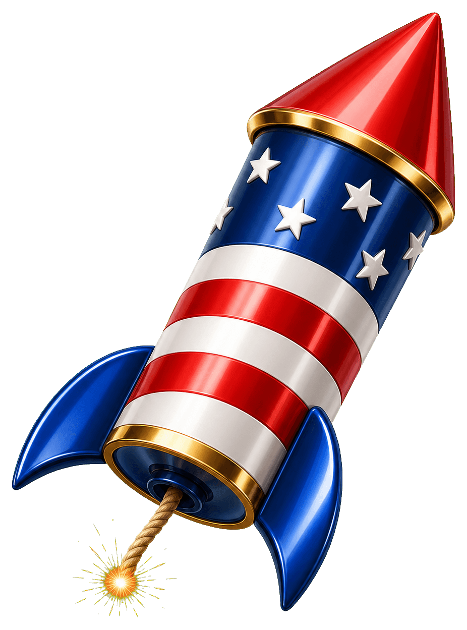 Thumbnail for 4th Of July Sticker