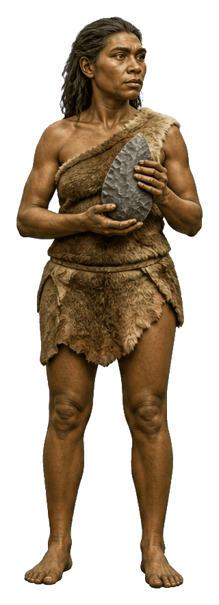 Thumbnail for Prehistoric Human Sticker