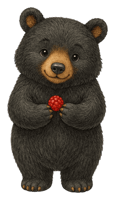 Thumbnail for Black Bear Sticker