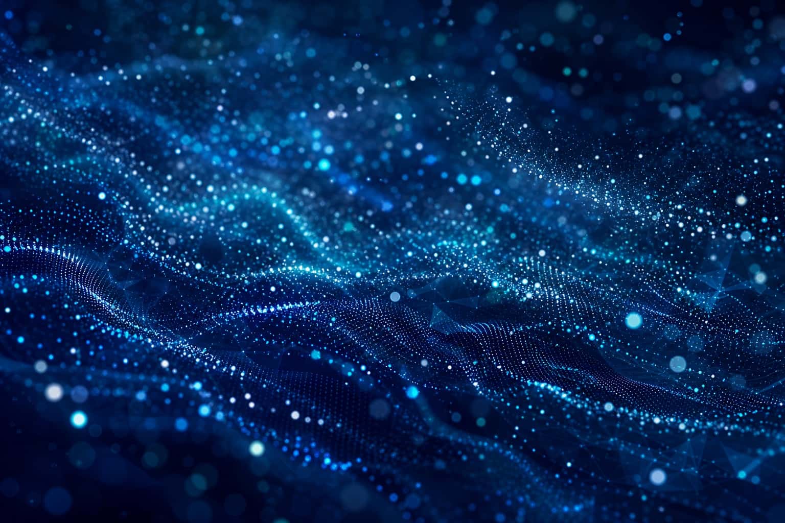Thumbnail for Futuristic Data Constellation Background