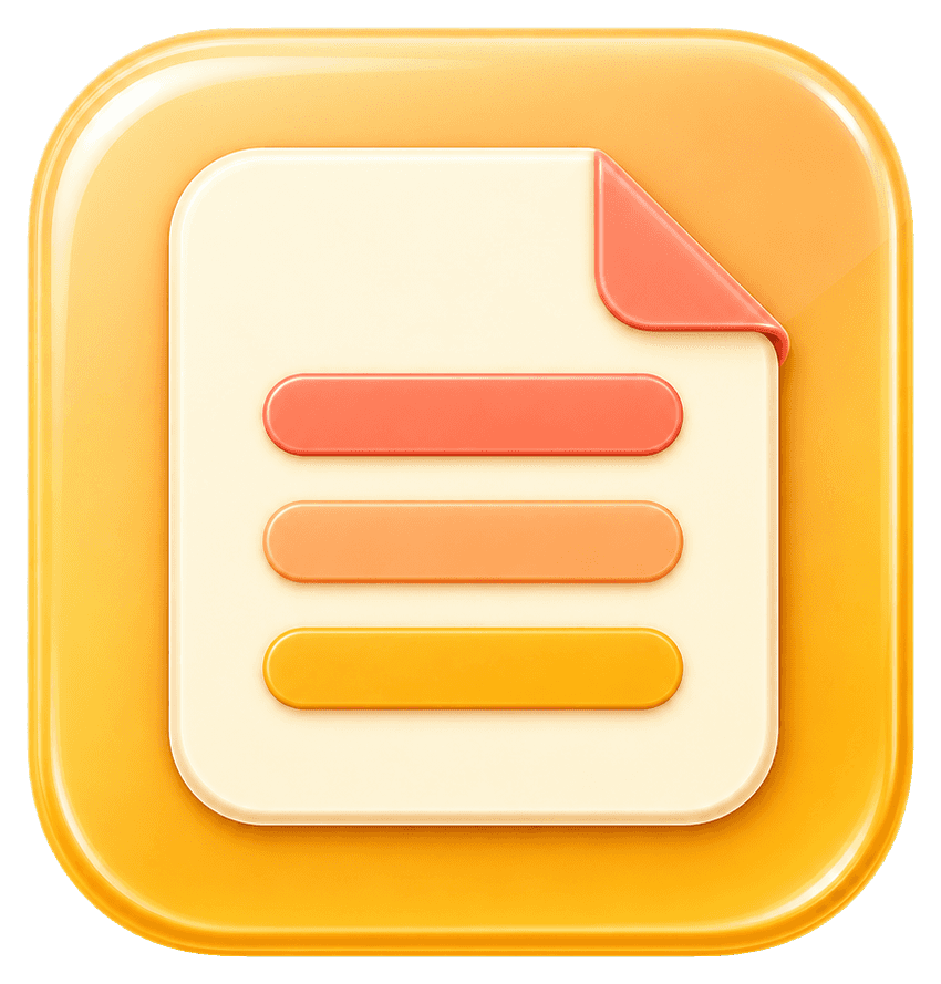 Thumbnail for Glossy App Icon Sticker