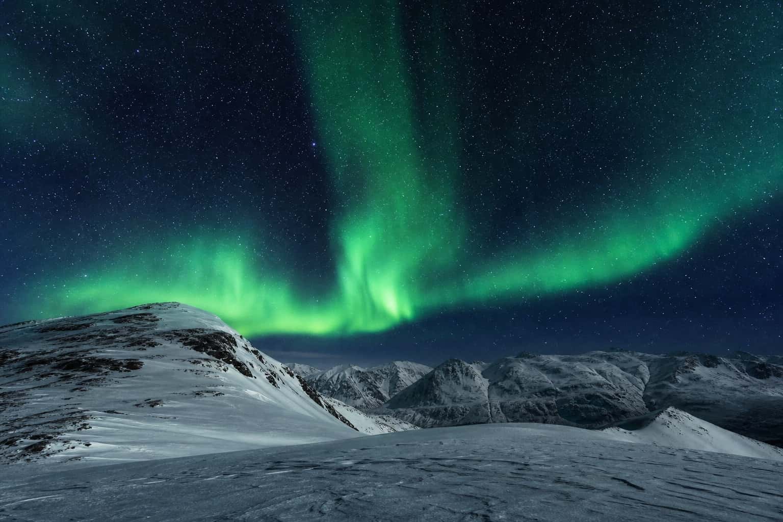 Thumbnail for Aurora Night Sky Background