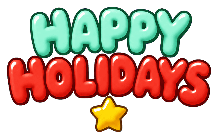 Thumbnail for Cute Christmas Phrase Sticker