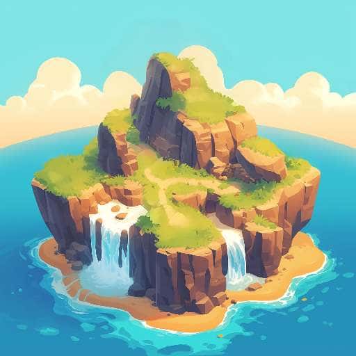 Thumbnail for Sunset Tiny Island