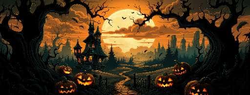 Thumbnail for Halloween Facebook Covers