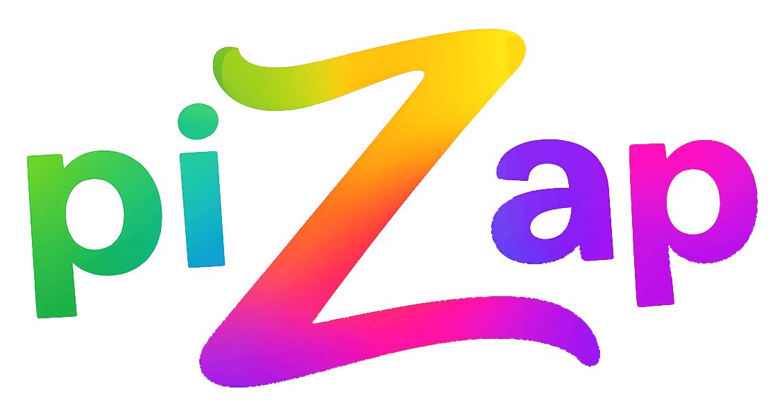 piZap wordmark (color, transparent background)